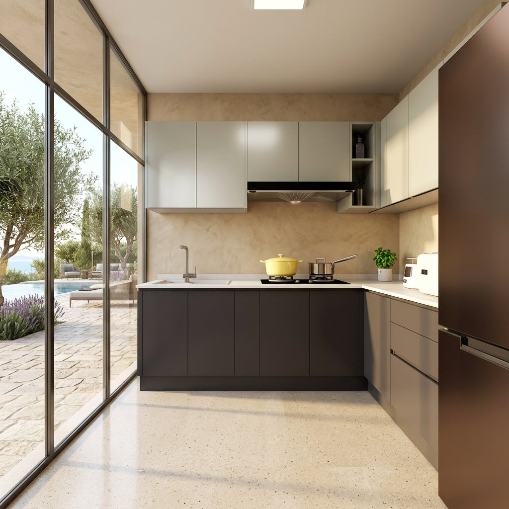 SCHMITT SmartFit Kitchen System | Airy Series | Water Resistant | 24ft