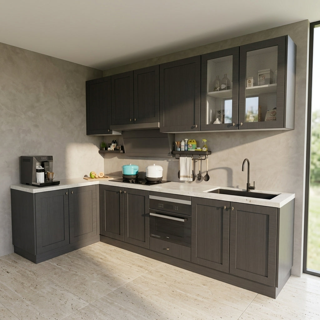 SCHMITT Kitchen System | Kijima Series | Water Resistant | 24ft
