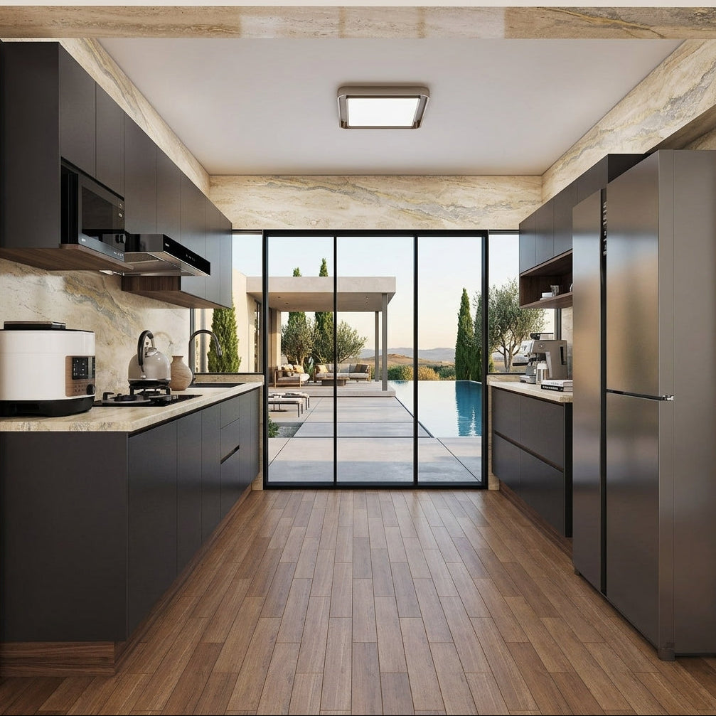 SCHMITT SmartFit Kitchen System | Airy Series | Water Resistant | 32ft