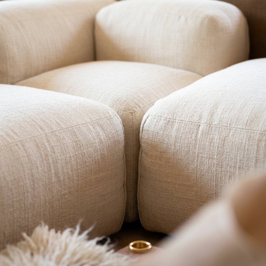 Monolito SF2255 Custom Modular Sofa | Pet Friendly Leather & Fabric
