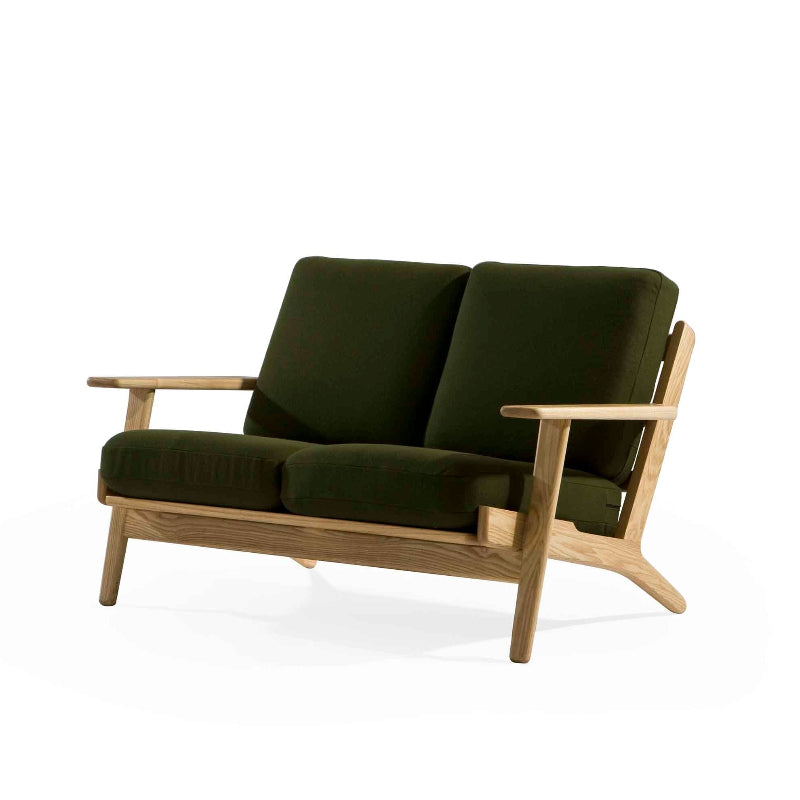Gemma Lounge Chair (CH9160) - Custom Solid Wood American Oak Lounge Chair/Sofa Mid-Century Architect-Inspired Scandinavian Minimalist
