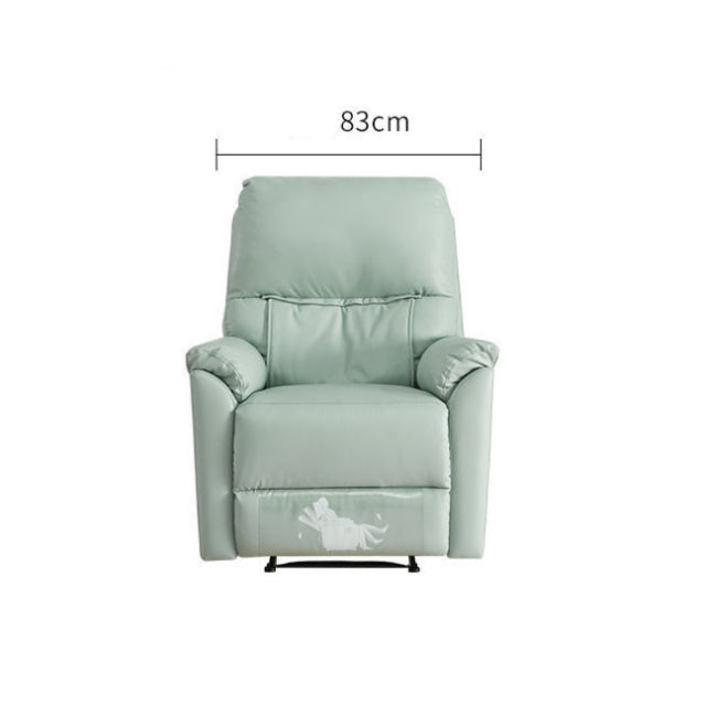 KUKA #PTAM003 1-Seater Minimalist Design Top Grain Leather Electric Massage Recliner (Factory Direct)