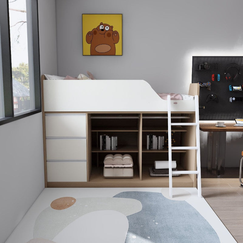 SOGAL Customized Low Bunk Bed Single Size/Super Single Size Loft - BBTL-12