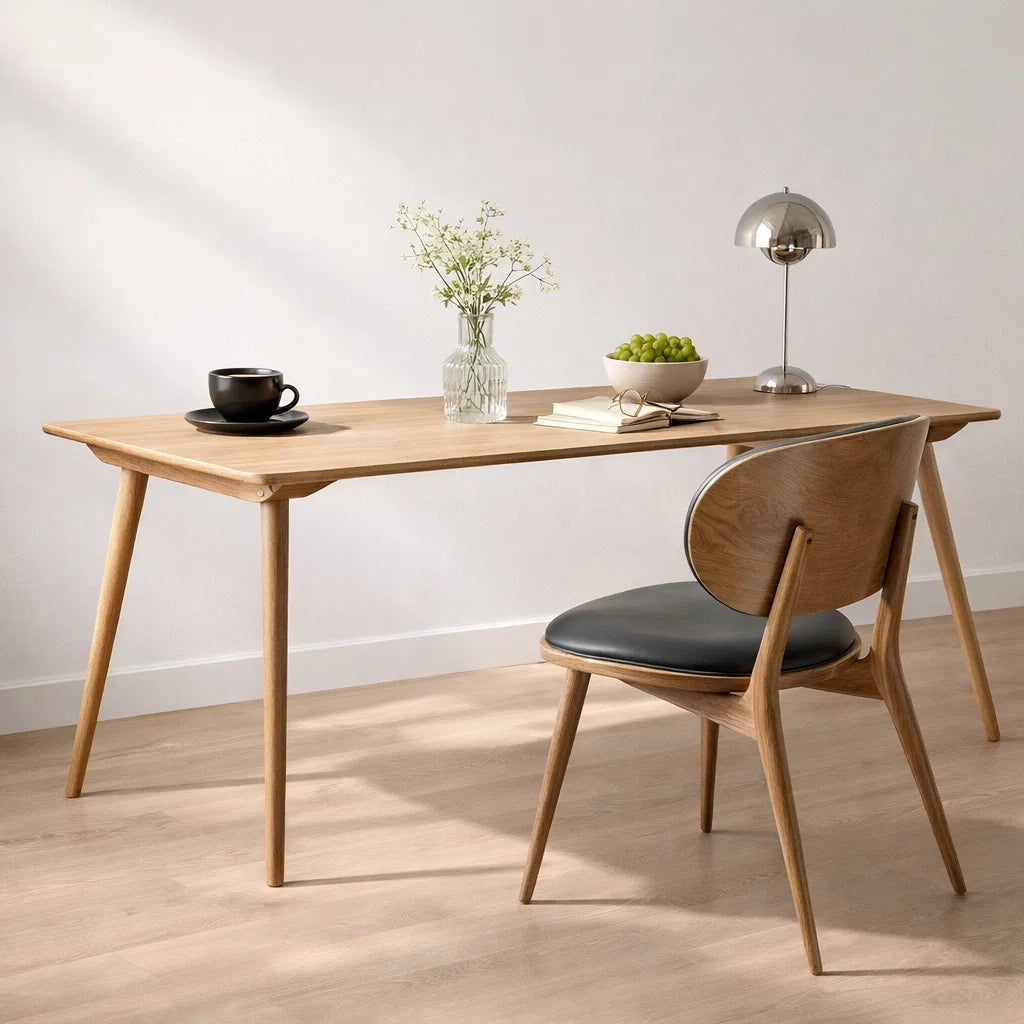 Sanders DT1122 Custom American Solid Wood Table | Solid American Oak