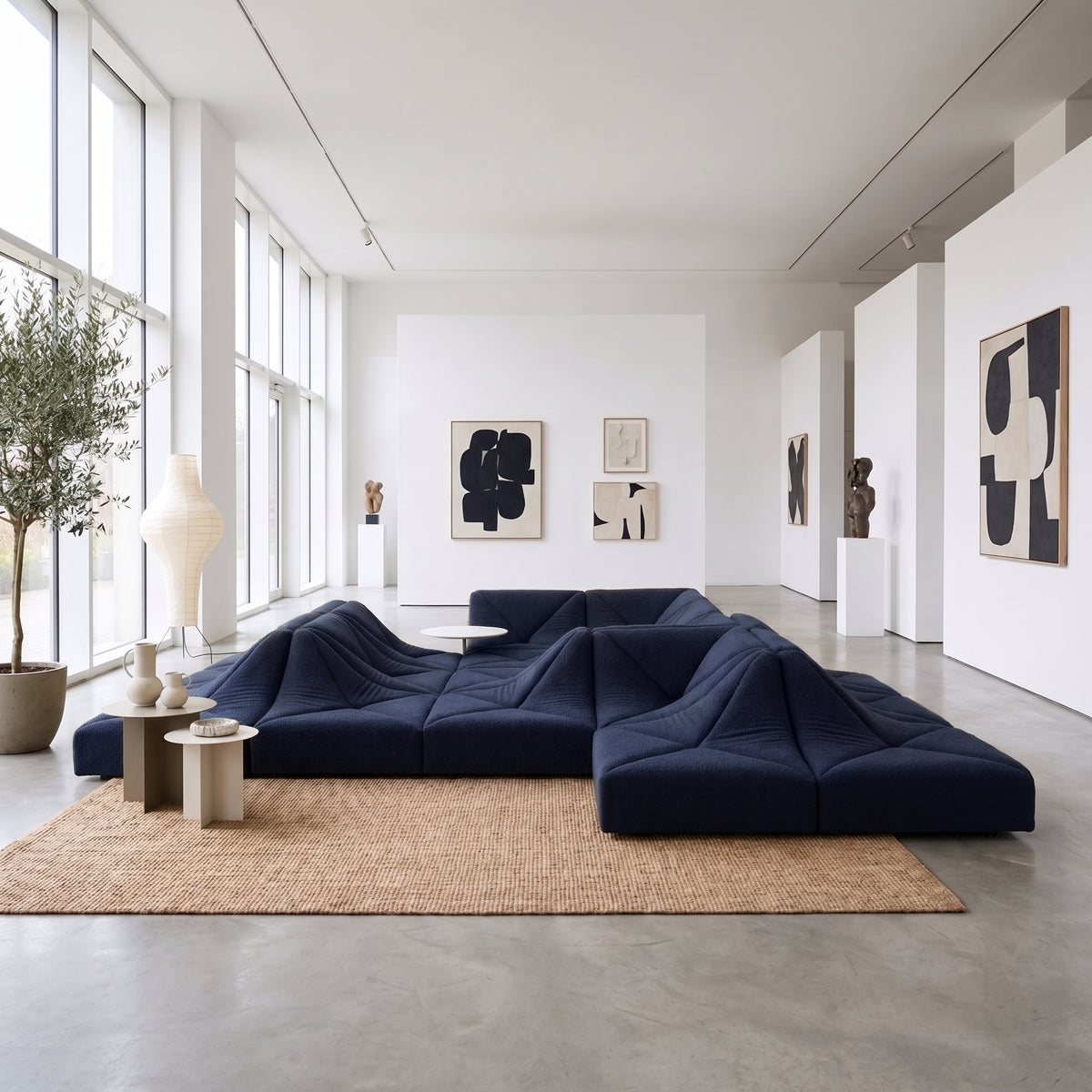 Sandra SF2247 Custom Modular Sofa | Pet Friendly Leather & Fabric