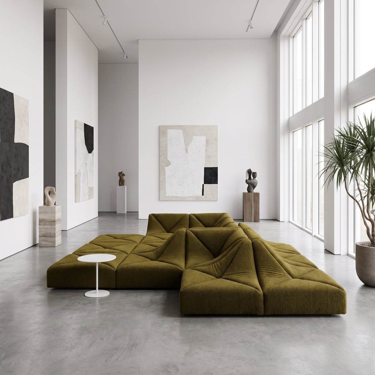 Sandra SF2247 Custom Modular Sofa | Pet Friendly Leather & Fabric