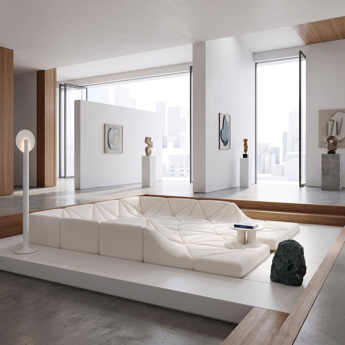 Sandra SF2247 Custom Modular Sofa | Pet Friendly Leather & Fabric