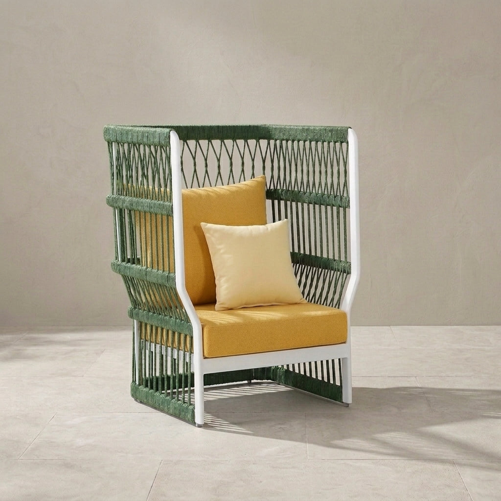 Seattle Outdoor Single Seater Sofa | Lounge | High Back | WA1117