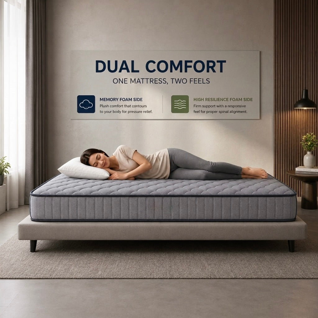 ShinJu Duo Reversible Spring Mattress | Individually Pocketed Spring | Flexible Support & Comfort