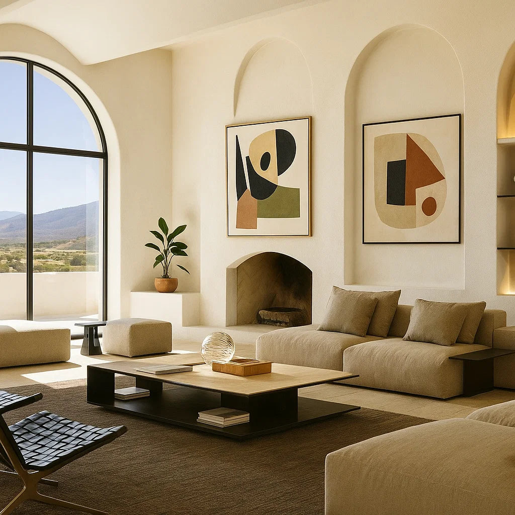 Sileo (SF-12033) - Italian Minimalist Custom Sofa Bespoke in Leather &amp; Fabric