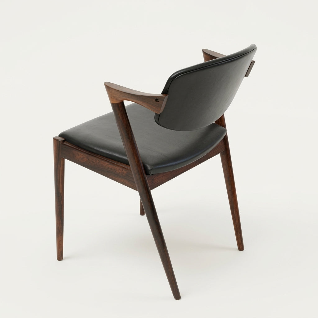 Sky CH9267 Custom Chair | Mid Century Minimalist | American Solid Hardwood
