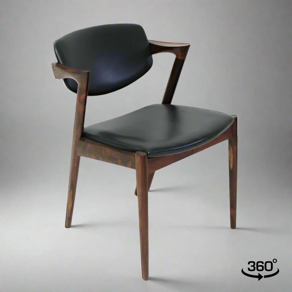 Sky Dining Chair (CH9267) - Custom Solid Wood American Oak Dining Chair Mid-Century Architect-Inspired Scandinavian Minimalist