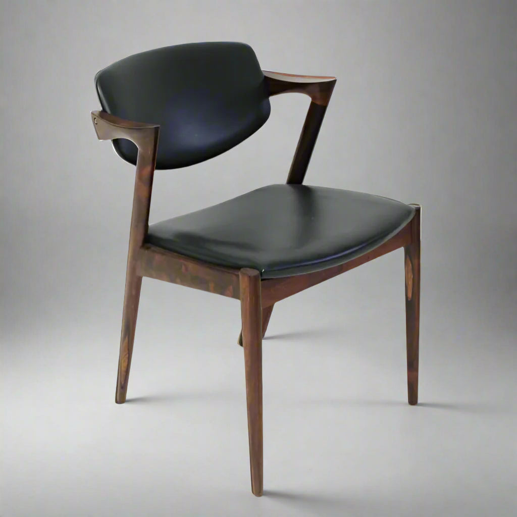 Sky Dining Chair (CH9267) - Custom Solid Wood American Oak Dining Chair Mid-Century Architect-Inspired Scandinavian Minimalist