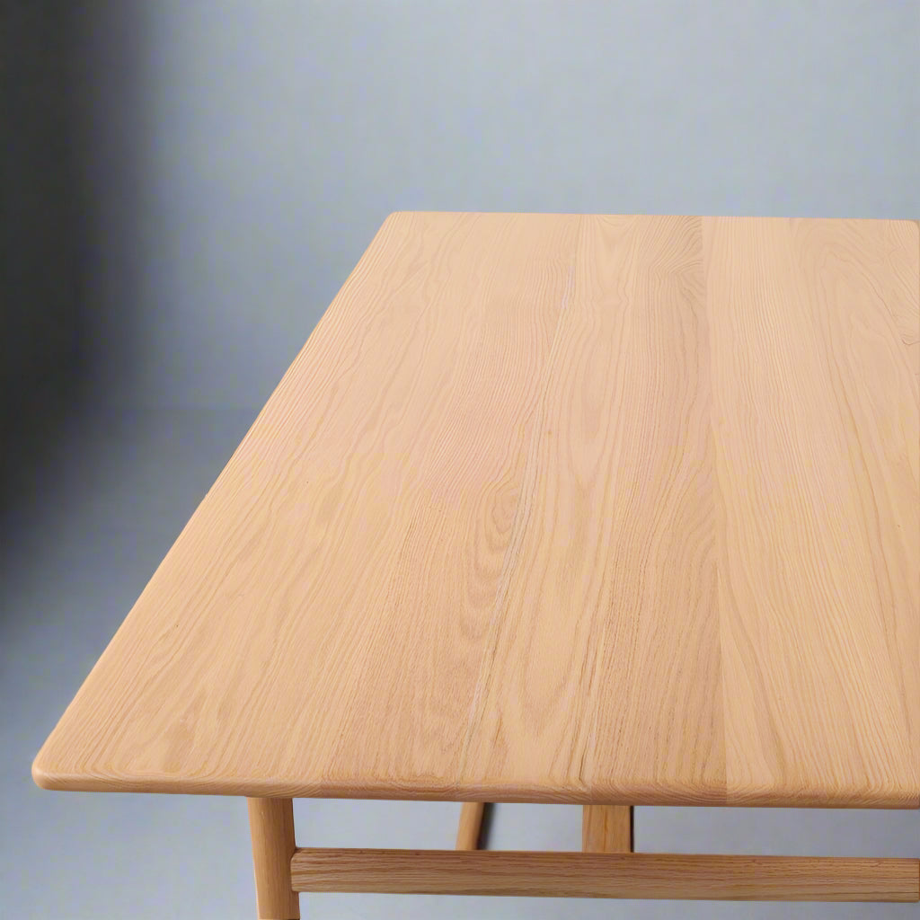 Dix® Solid Wood Series - Sling (DT829A) 1.4m Custom Solid Wood American Oak Dining Table Scandinavian Minimalist