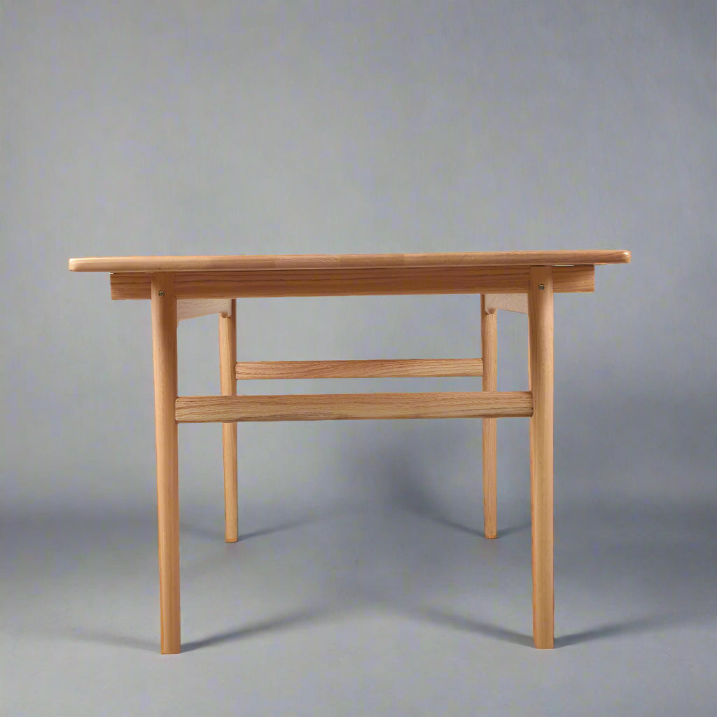 Dix® Solid Wood Series - Sling (DT829A) 1.4m Custom Solid Wood American Oak Dining Table Scandinavian Minimalist
