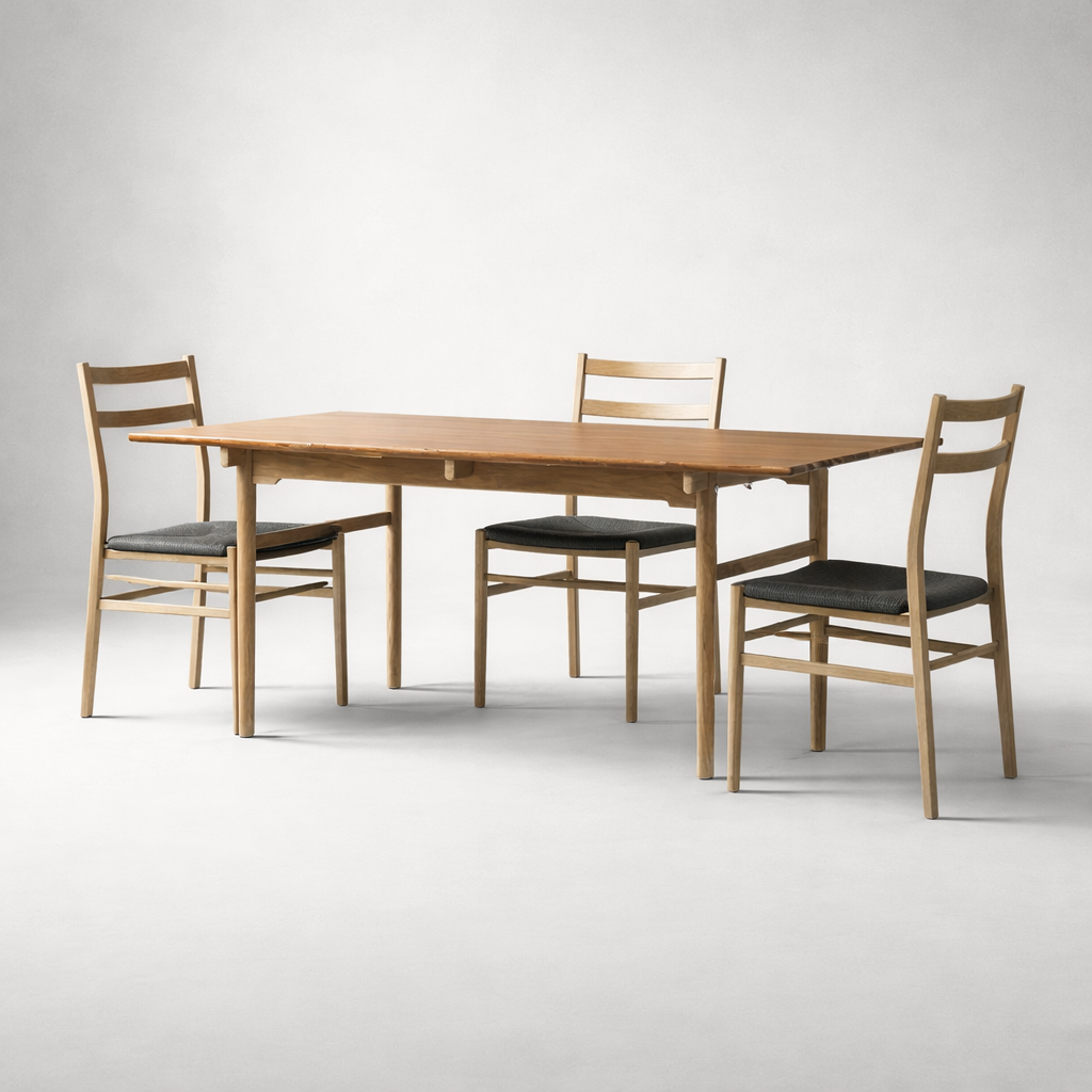 Sling + Mirage Custom American Solid Wood Dining Set