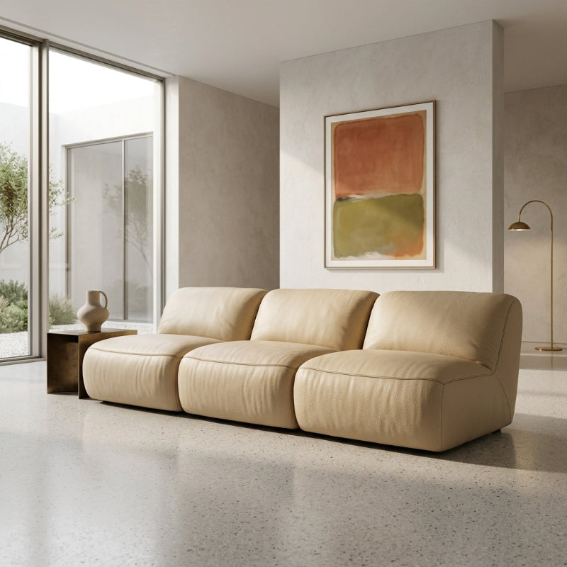 Snow SF2241 Custom Modular Sofa | Italian Leather | Top Grain-1