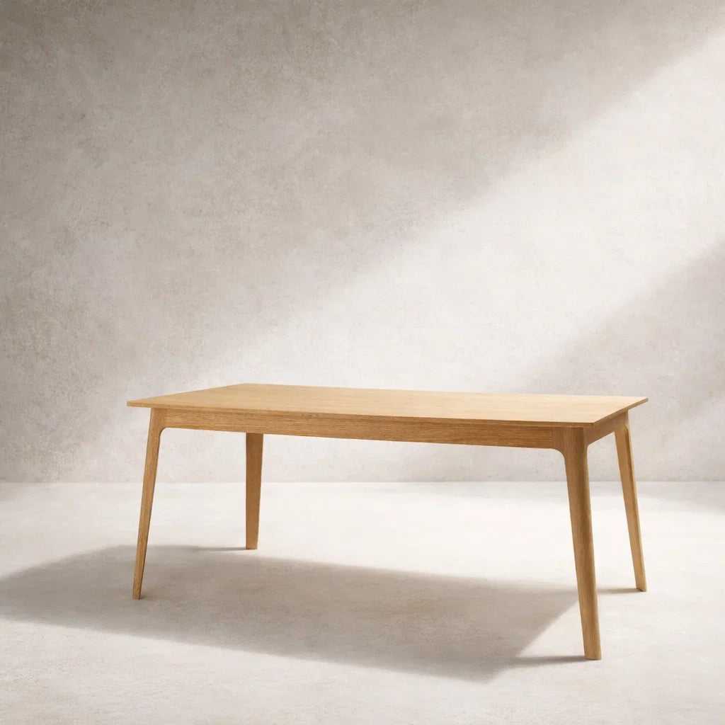 Street DT1111A Custom American Solid Wood Table | Solid American Oak