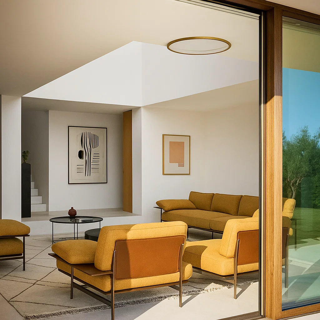 Sorrelle (SF12045) - Italian Minimalist Custom Sofa Bespoke in Leather &amp; Fabric