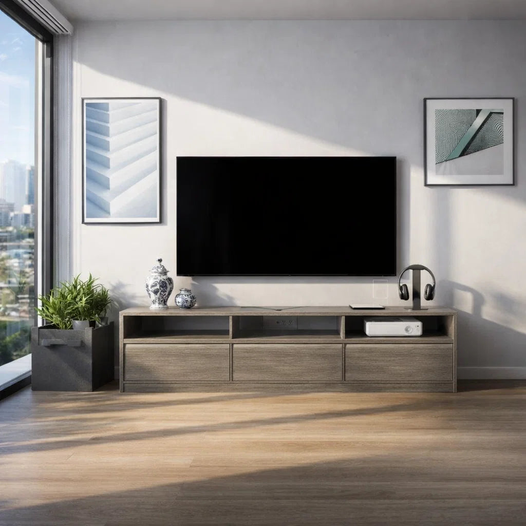 Americana Custom Storage TV Console Length 1.5m to 2m (T1)