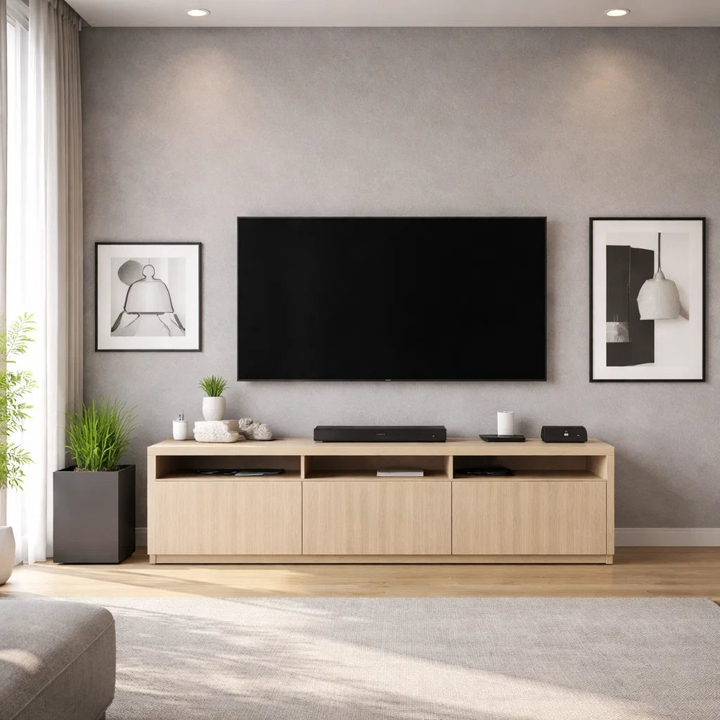 Americana Custom Storage TV Console Length 1.5m to 2m (T3)