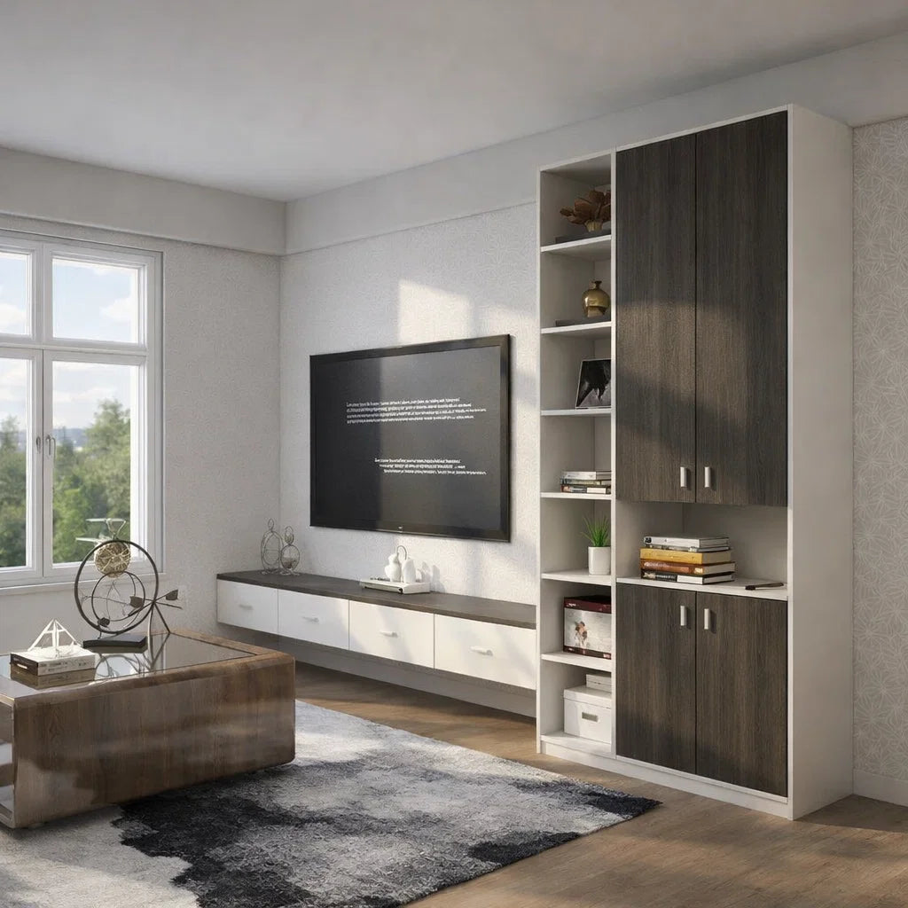 Americana Custom Built-In TV Console Cabinet (TV8)