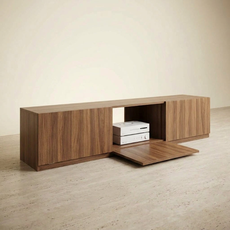 TV Console with Storage | Length 1.8m | Walnut Color | Oak Color | Special Offer