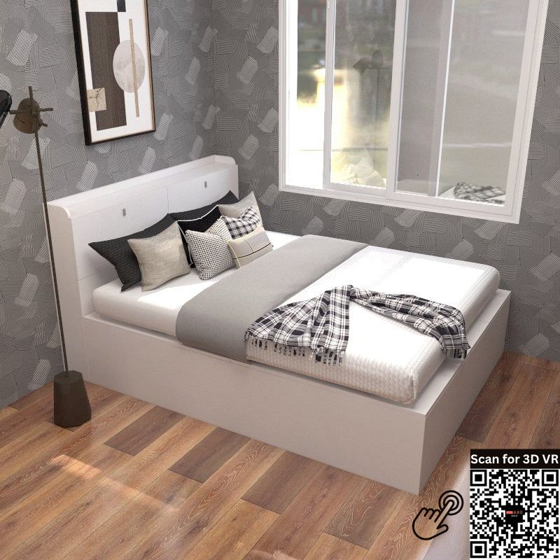 TatamiKingSizeStorageBed6-TopSwingDoor_TK8