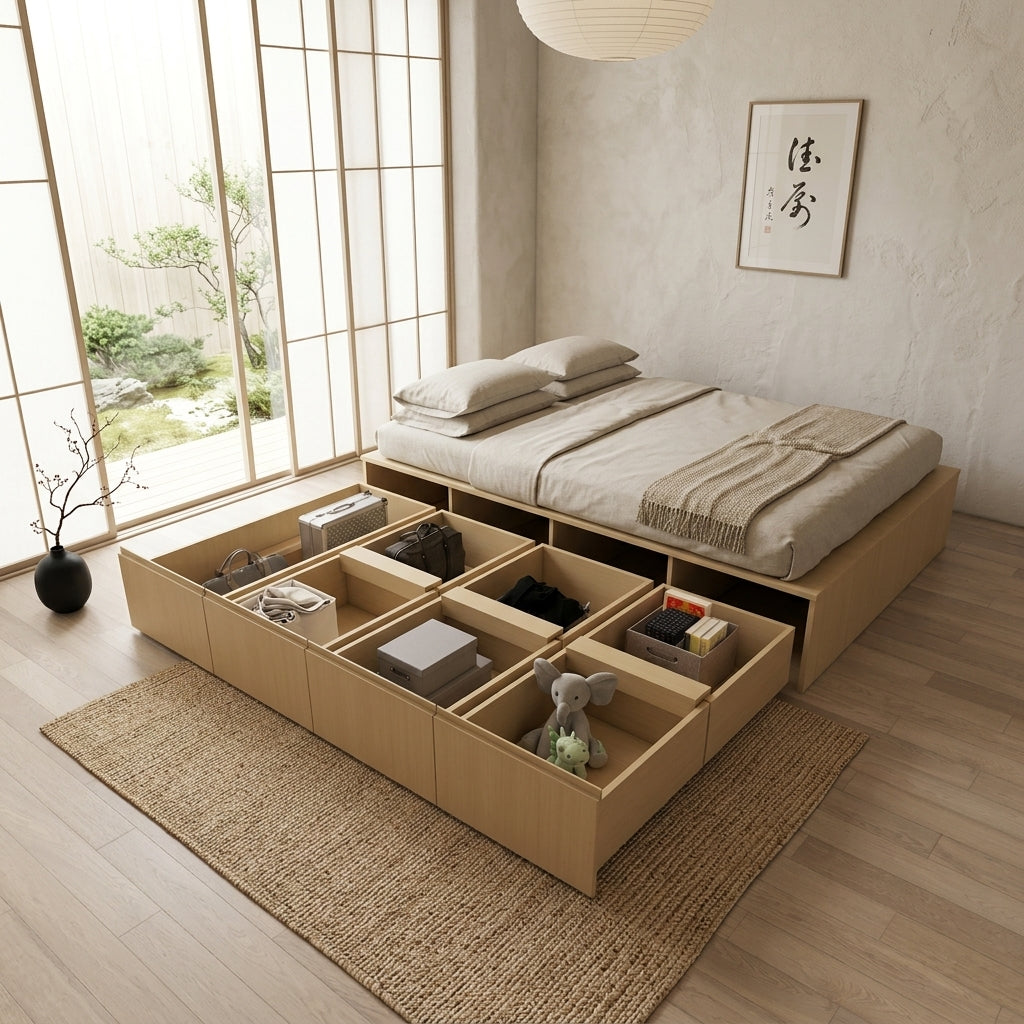 Tatami Storage® Platform Bed T12 | Single Size | Super Single Size