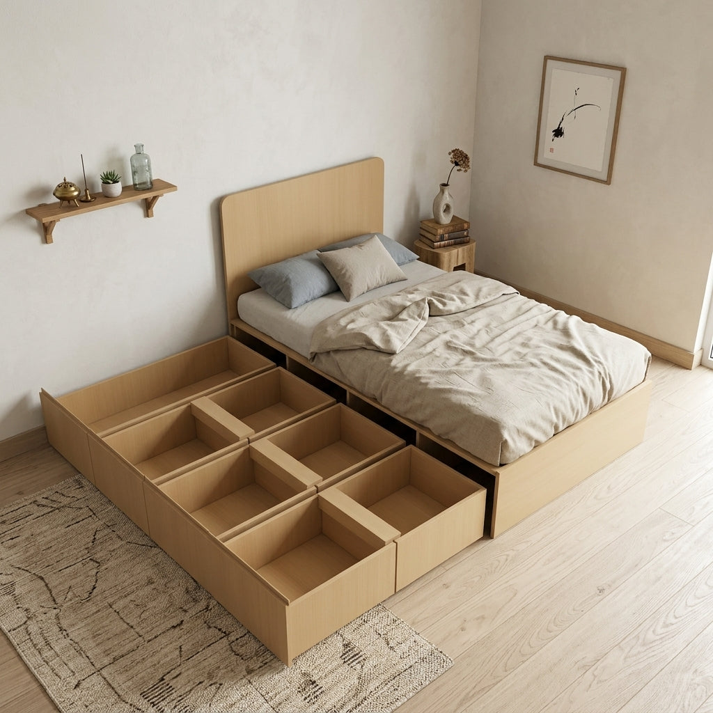 Tatami Storage® Platform Bed T12 | Single Size | Super Single Size