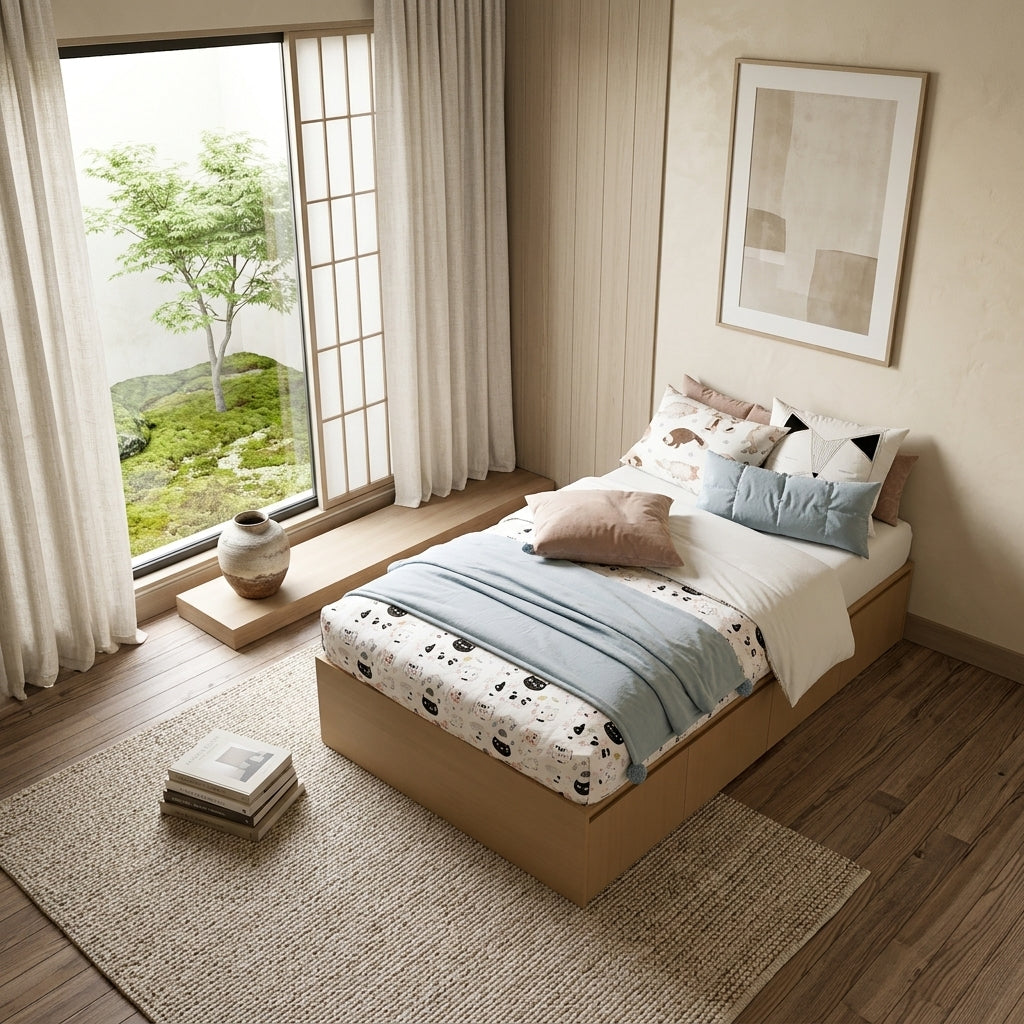Tatami Storage® Platform Bed TS12 | Single Size