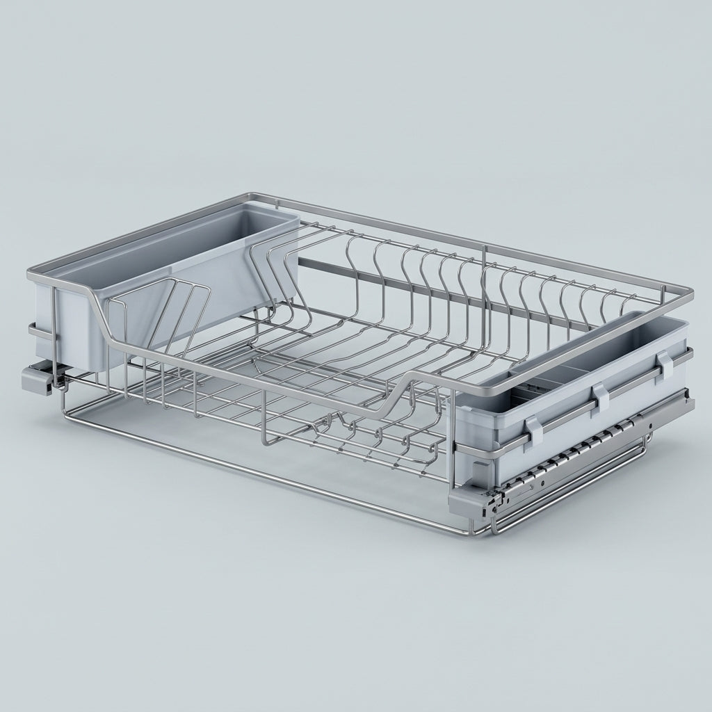Three sided Pull-Out Basket | Nano Dry-Plated