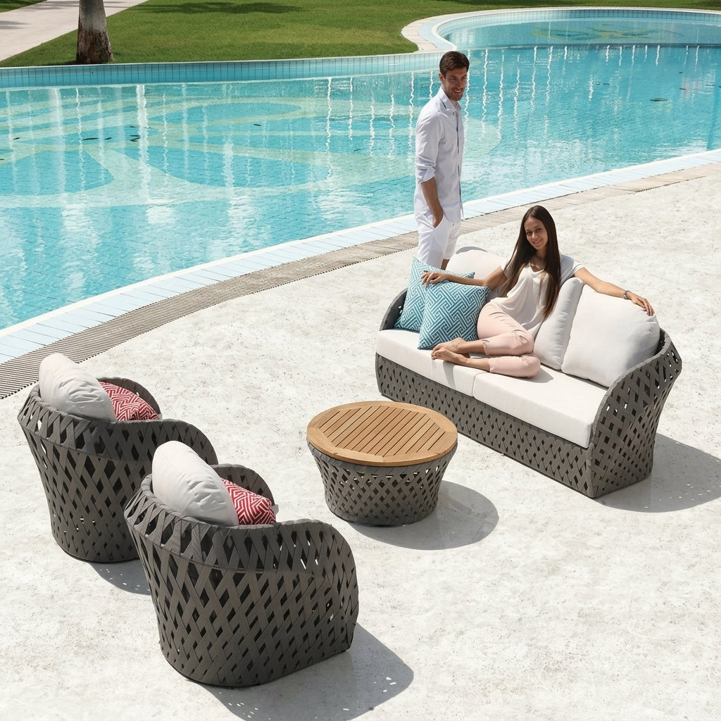 Verona Outdoor Single Seater Sofa | Lounge | WA1072