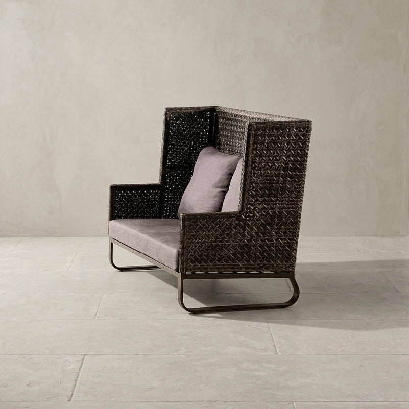 Orlando Outdoor Lounge Chair | 2-Seater | High Back | WA1026