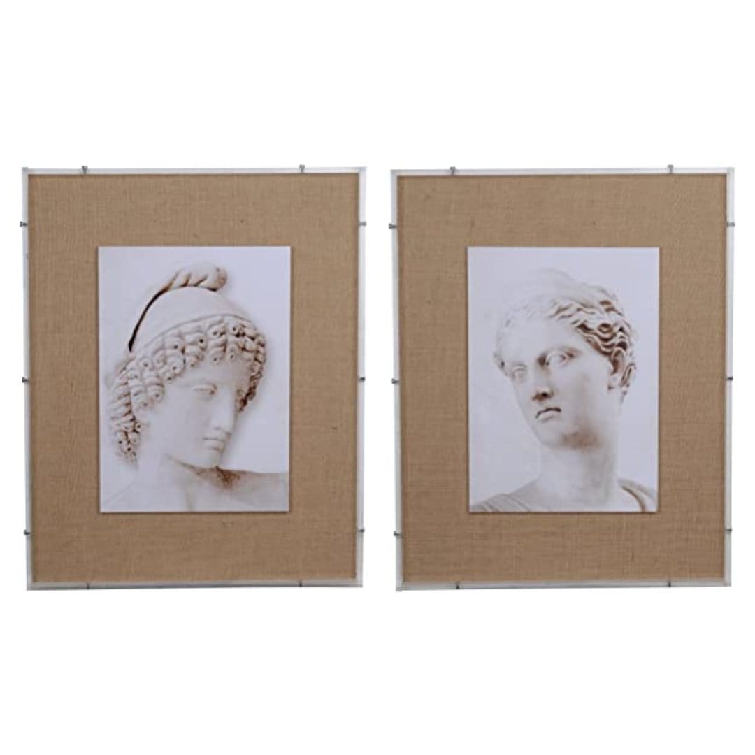 A&B Home - Roman Framed Prints (42099) picket and rail
