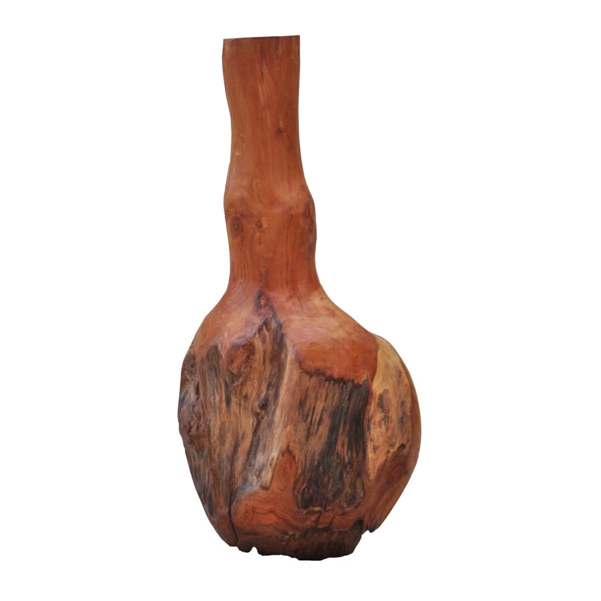 AB-33915 Teak Decorative Vase picket and rail