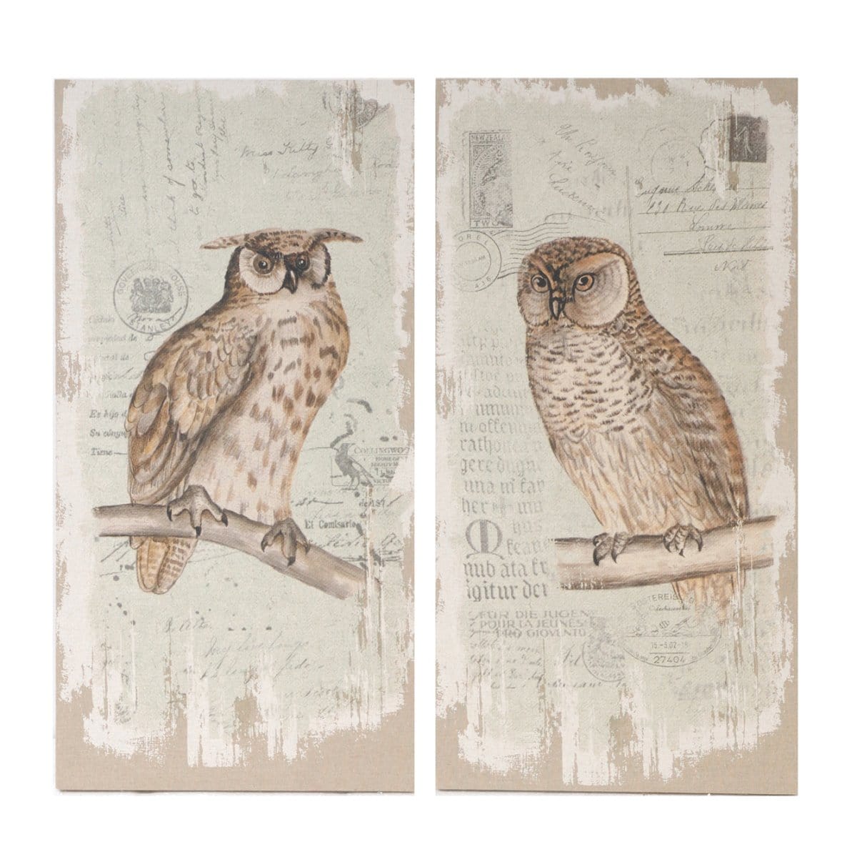 AB-34138  Lilith Owl Prints picket and rail