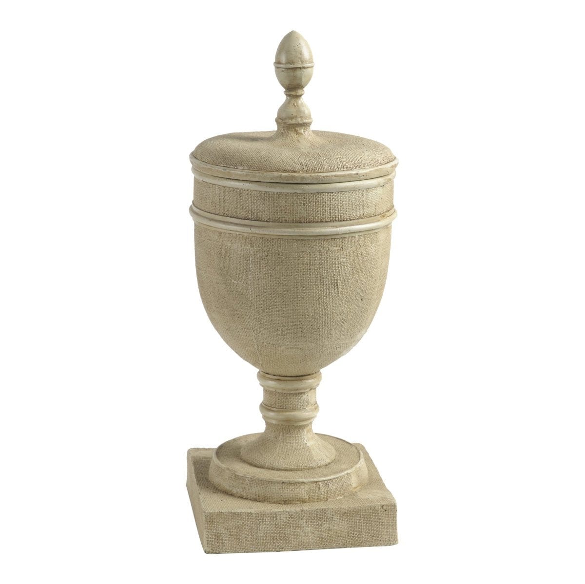 AB-73462 Chester Pedestal Vase with Lid picket and rail