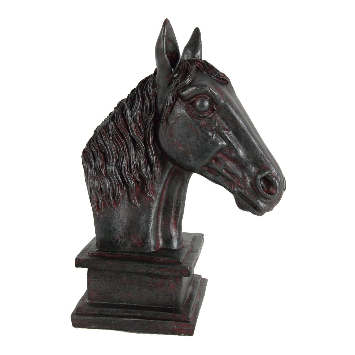 AB-75266 Polyresin Horse Head picket and rail