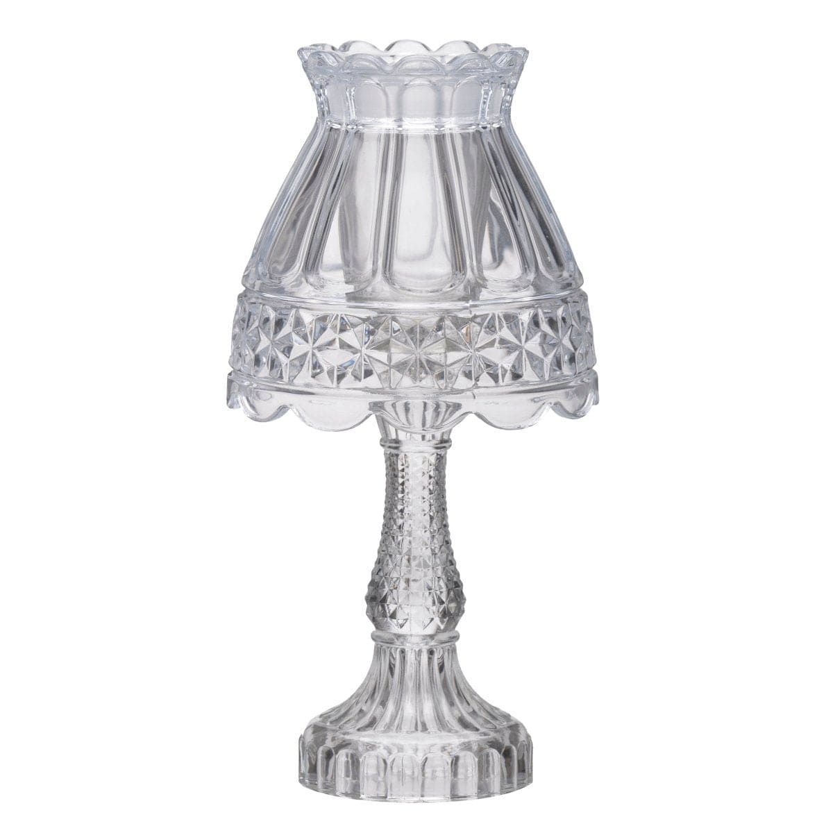 AB-76427 TRIMBLE PEDESTAL CANDLE HOLDER - SMALL picket and rail