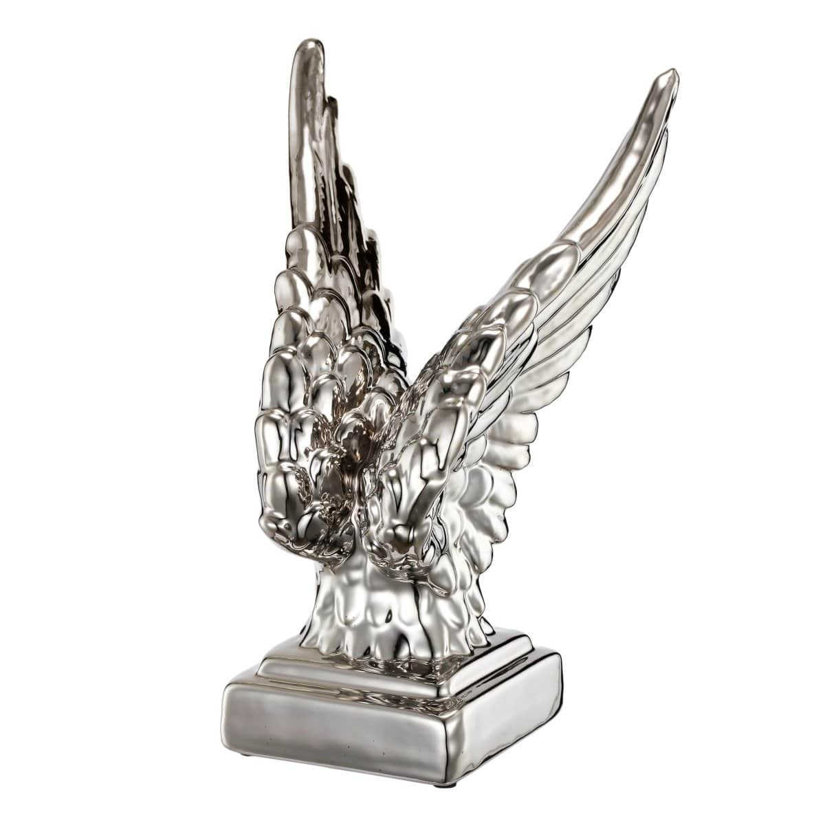 AB-AV0317 SILVER WINGED ACCENT picket and rail