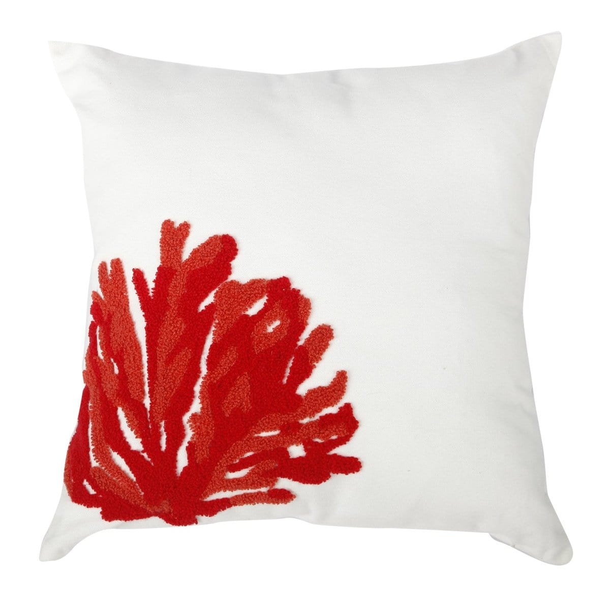 AB-T38177 RED Embroidered Pillow picket and rail