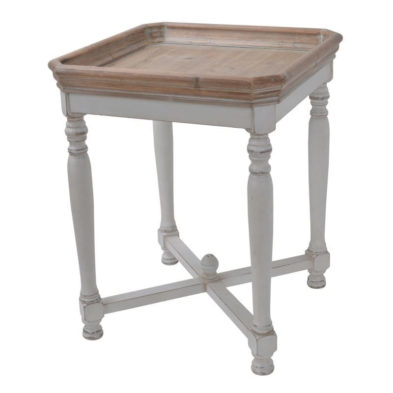 Alcott Side Table, Square (41155) picket and rail