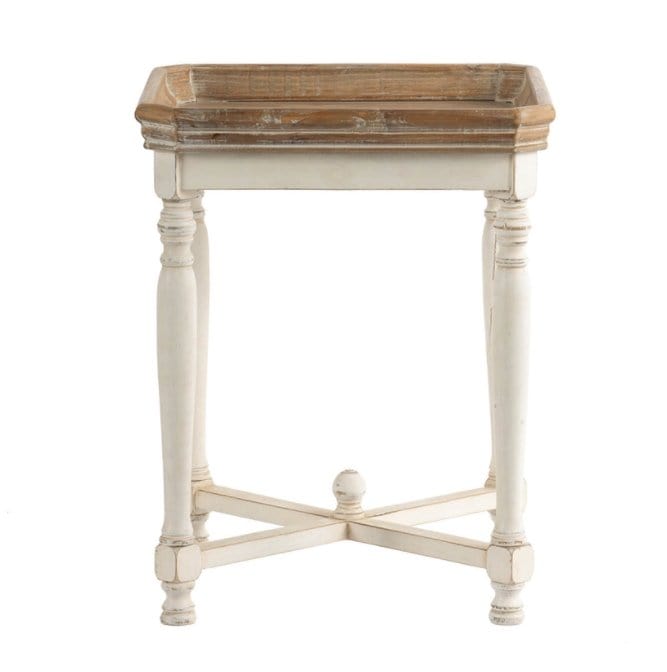 Alcott Side Table, Square (41155) picket and rail