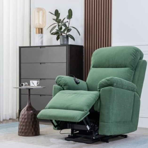 Americana 1-Seater Fabric Electric Recliner/Lift Chair #RN7066 picket and rail