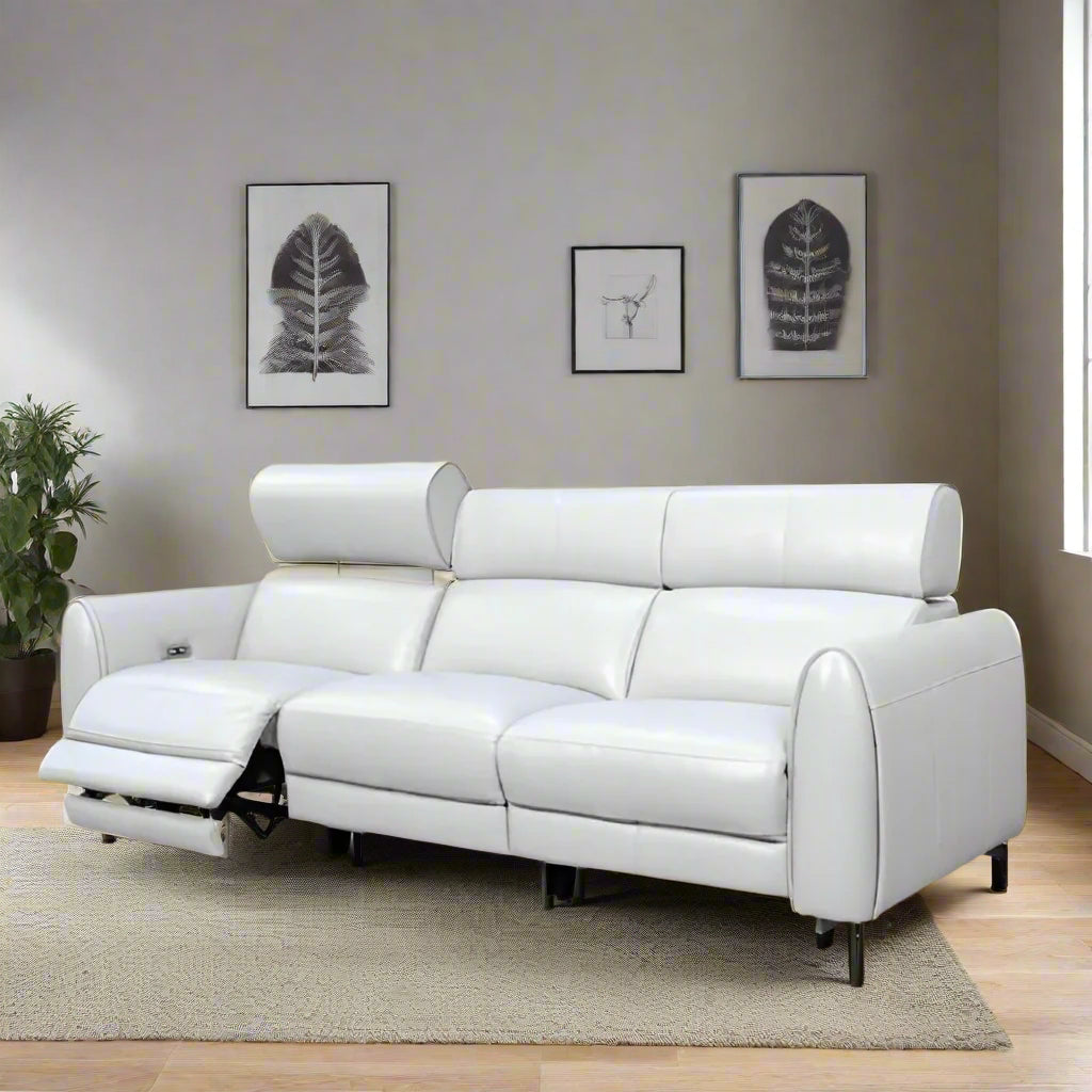 Americana 3-Seater (RN0949) 2.04m Zero Gravity Fabric Electric Recliner (I) picket and rail