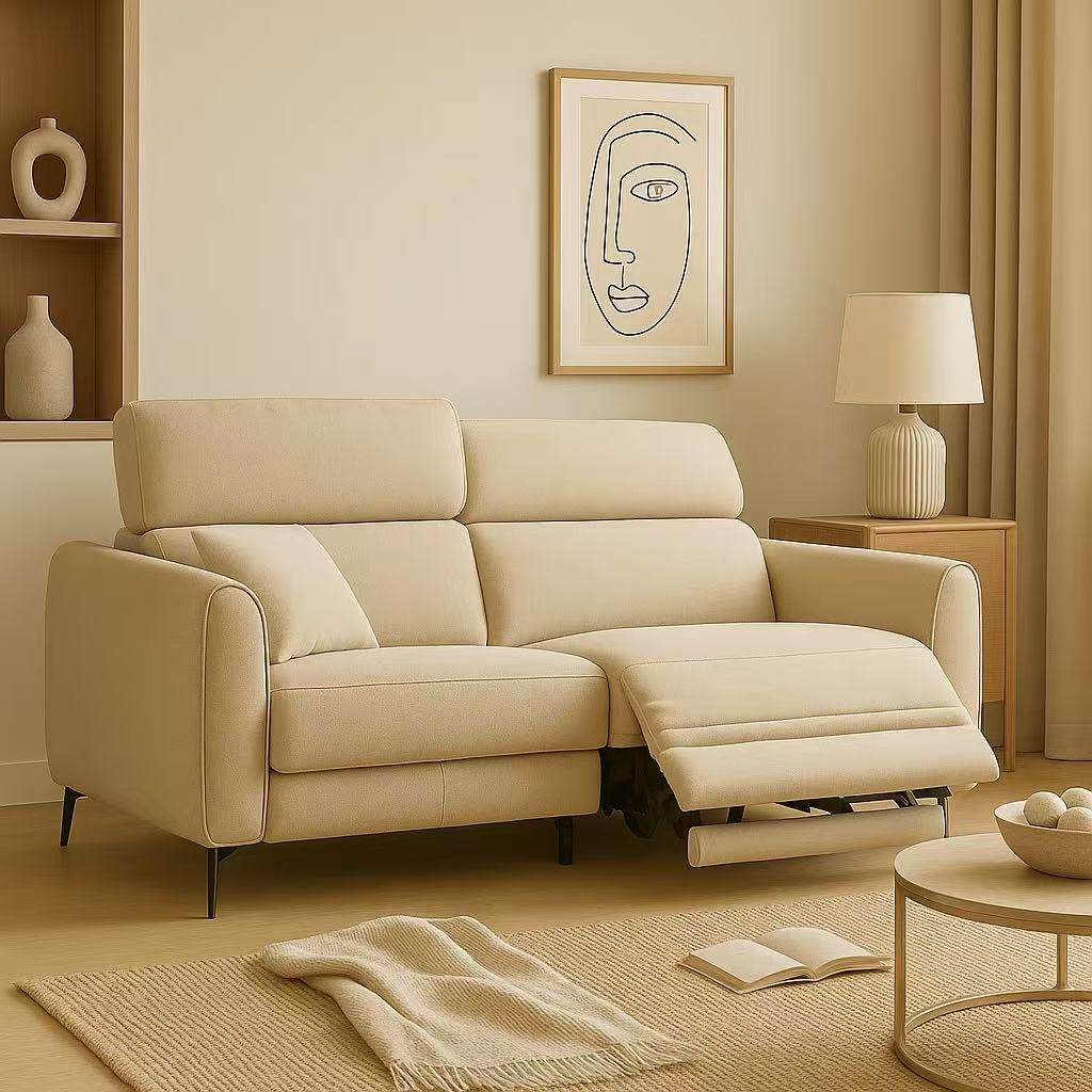 Americana 3-Seater (RN0949) 2.04m Zero Gravity Fabric Electric Recliner (I) picket and rail