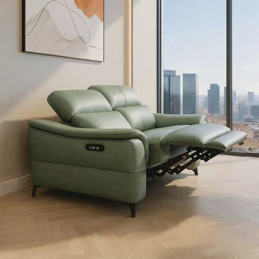 Americana 3-Seater (RN0991) 2m Zero Wall + Zero Gravity Fabric Wall Hugging Electric Recliner Sofa picket and rail