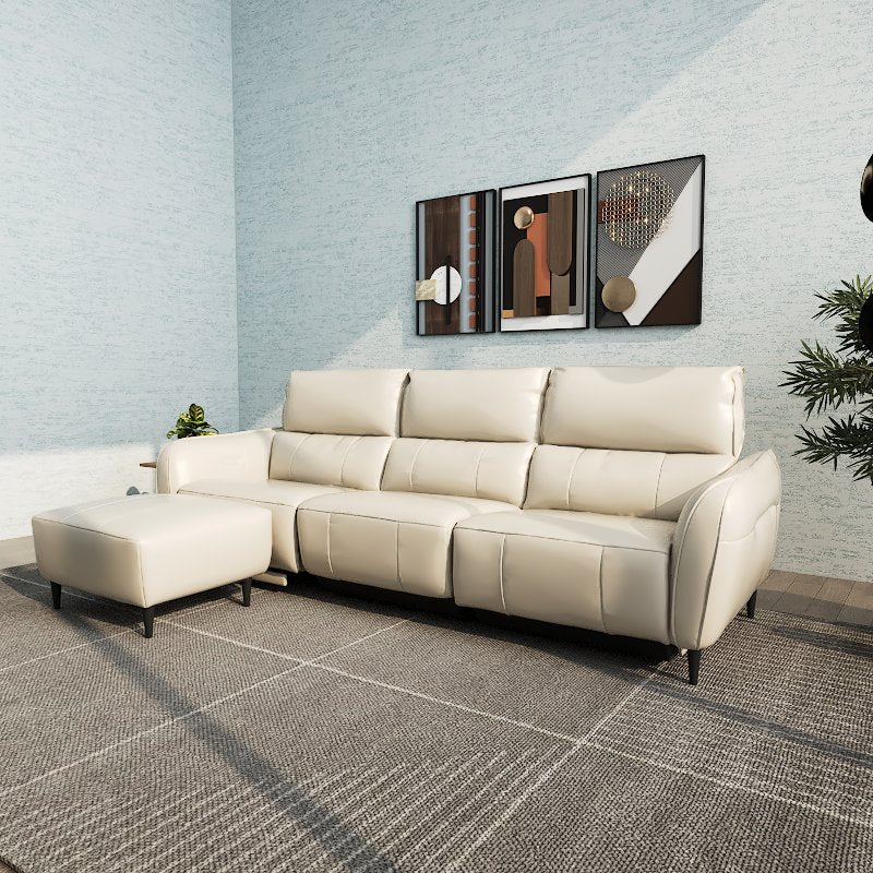 Americana Alpha Pro 2/3-Seater/L-Shape Zero Wall Full Top Grain Leather Electric Recliner Sofa (I) picket and rail
