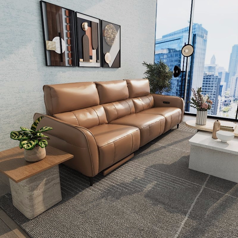 Americana Alpha Pro 2/3-Seater/L-Shape Zero Wall Full Top Grain Leather Electric Recliner Sofa (I) picket and rail